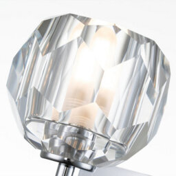 Luminosa Lighting Luminosa Quoizel Regalia Wall Lamp Polished Chrome, 3000K, Ip44 - thumbnail 2
