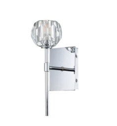 Luminosa Lighting Luminosa Quoizel Regalia Wall Lamp Polished Chrome, 3000K, Ip44 - thumbnail 5