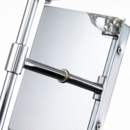 Luminosa Lighting Luminosa Quoizel Regalia Wall Lamp Polished Chrome, 3000K, Ip44 - thumbnail 4