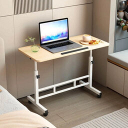 White Small Folding Computer Desk Space Saving Home Office Study Student New - thumbnail 4