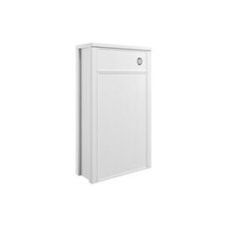Exbury White Ash Traditional Freestanding Toilet Cabinet (H)852mm X (W)508mm - thumbnail 1