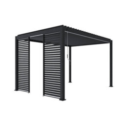 Sweeek - Louver Panel Aluminium 100Cm For Triomphe Pergola Anthracite - thumbnail 9