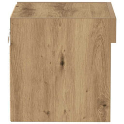 Berkfield Wall Cabinets With Led Lights 2 Pcs Artisan Oak 40X30X30 Cm - thumbnail 8