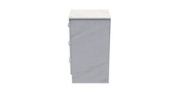 Hampshire 3 Drawer Bedside Cabinet In Marble (Ready Assembled) - thumbnail 2