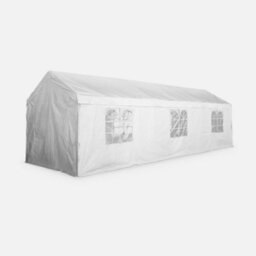 Sweeek - Reception Tent - Burdigala 3X9M -  White Metal Connectors Garden Tent Ideal For Reception To Be Used As A Gazebo Or - thumbnail 5