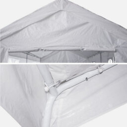 Sweeek - Reception Tent - Burdigala 3X9M -  White Metal Connectors Garden Tent Ideal For Reception To Be Used As A Gazebo Or - thumbnail 8
