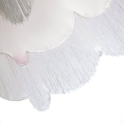 Happy Homewares Pink Butterfly Victorian Vintage Lamp Shade With Oval Velvet Sections - thumbnail 5