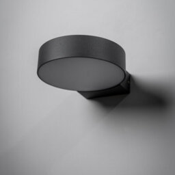 CGC Lighting Cgc Darcy Anthracite Dark Grey Adjustable Round Led Outdoor Outside Wall Light 3000K Warm White Ip54 - thumbnail 6