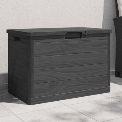 Walplus Outdoor Cushion Box Anthracite 77.5X44.5X53 Cm Polypropylene - image 1