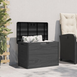 Walplus Outdoor Cushion Box Anthracite 77.5X44.5X53 Cm Polypropylene - thumbnail 3