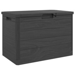 Walplus Outdoor Cushion Box Anthracite 77.5X44.5X53 Cm Polypropylene - thumbnail 2