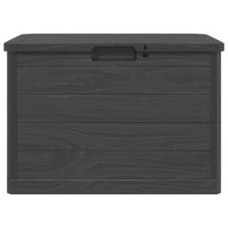 Walplus Outdoor Cushion Box Anthracite 77.5X44.5X53 Cm Polypropylene - thumbnail 5