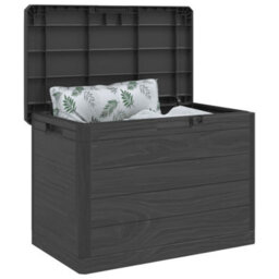 Walplus Outdoor Cushion Box Anthracite 77.5X44.5X53 Cm Polypropylene - thumbnail 4