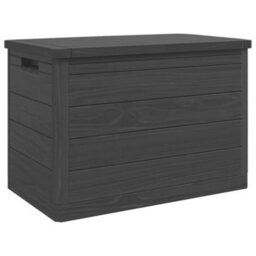 Walplus Outdoor Cushion Box Anthracite 77.5X44.5X53 Cm Polypropylene - thumbnail 7
