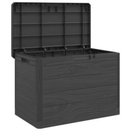 Walplus Outdoor Cushion Box Anthracite 77.5X44.5X53 Cm Polypropylene - thumbnail 8