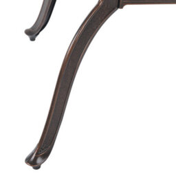 Beliani Garden Dining Set 6 Seater Lizzano With Cushions Metal Dark Brown - thumbnail 8
