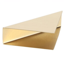 1 Pack Triangular Tissue Holder, Nordic Gold Vertical For Hotels And Restaurants - thumbnail 9