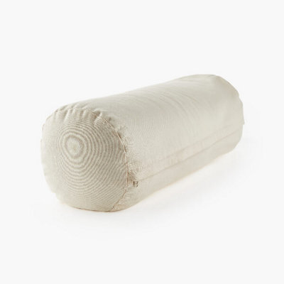 Myga Cream Buckwheat Support Yoga Bolster Pillow For Comfortable Practice - image 1