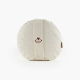 Myga Cream Buckwheat Support Yoga Bolster Pillow For Comfortable Practice - thumbnail 4