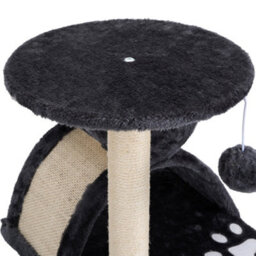 Thehotsale Cat Tree With Sisal Scratching Post And Hanging Toys - thumbnail 6