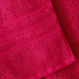 Catherine Lansfield Zero Twist Cotton 50X85Cm Hand Towel Hot Pink - thumbnail 2
