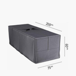 Pacific Lifestyle Platinum Aerocover Cushion Bag Rip-Stop Polyester Outdoor Cushion Storage Cover W200Xd75Xh60Cm - thumbnail 5