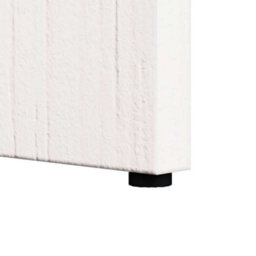 Berkfield Side Table White 50 X 40 X 50 Cm Solid Pine Wood - thumbnail 9