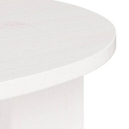 Berkfield Side Table White 50 X 40 X 50 Cm Solid Pine Wood - thumbnail 8