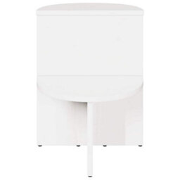 Berkfield Side Table White 50 X 40 X 50 Cm Solid Pine Wood - thumbnail 6
