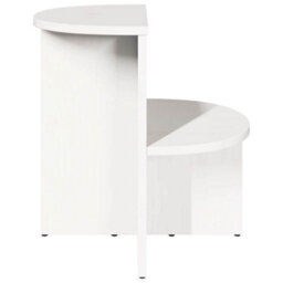 Berkfield Side Table White 50 X 40 X 50 Cm Solid Pine Wood - thumbnail 5
