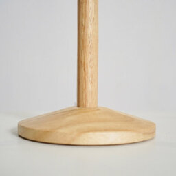 Valuelights Triston Single Stem Natural Light Wood Table Lamp Base - thumbnail 3