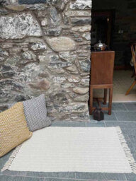 Second Nature Tarkarli Rug Textured And Hand Woven - Cotton - L90 X W150 - Natural - thumbnail 4