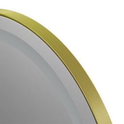 Living And Home Wall Mounted Oval Led Bathroom Mirror With White Light Color - thumbnail 8