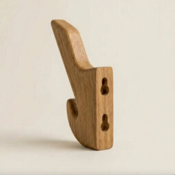 Off The Grain Coat Hook -Oak  Wall Mounted Coat Hook - Wooden  Hallway Storage - thumbnail 4