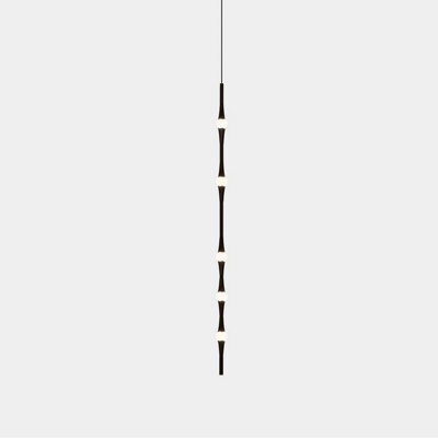 Luminosa Lighting Luminosa Dew Slim Pendant Ceiling Light 99.2Cm Black Led 13W 2700K Dali Dimming - image 1