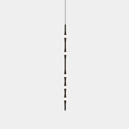 Luminosa Lighting Luminosa Dew Slim Pendant Ceiling Light 99.2Cm Black Led 13W 2700K Dali Dimming - thumbnail 1