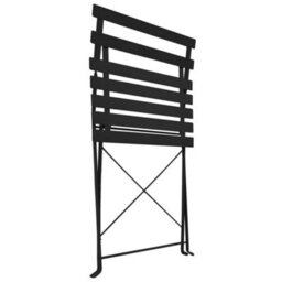Walplus 3 Piece Bistro Set Steel Black - thumbnail 7