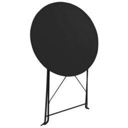 Walplus 3 Piece Bistro Set Steel Black - thumbnail 3