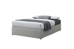 Sareer Furniture Divan Bed Base, Grey Velvet - thumbnail 2