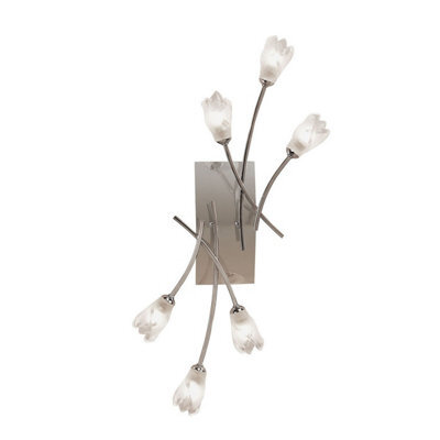 Luminosa Lighting Luminosa Pietra Ceiling/wall Switched 6 Light G9, Polished Chrome - image 1
