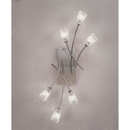 Luminosa Lighting Luminosa Pietra Ceiling/wall Switched 6 Light G9, Polished Chrome - thumbnail 2