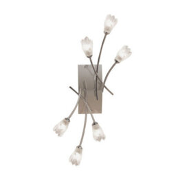 Luminosa Lighting Luminosa Pietra Ceiling/wall Switched 6 Light G9, Polished Chrome - thumbnail 1