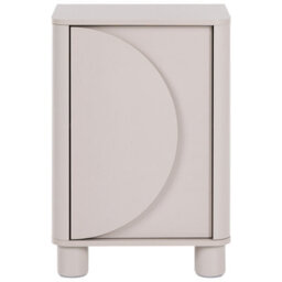 Beliani Modern Bedside Table Tomingley Beige - thumbnail 5
