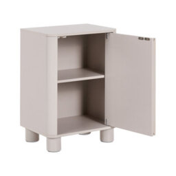 Beliani Modern Bedside Table Tomingley Beige - thumbnail 4