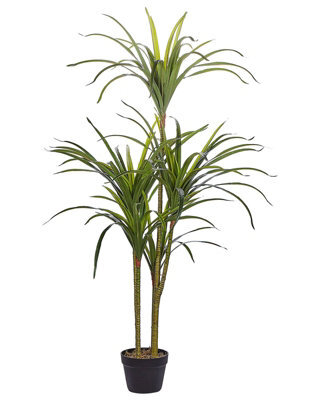 Beliani Artificial Dracaena 147Cm Tall Potted Indoor Plant - Maintenance-Free - image 1