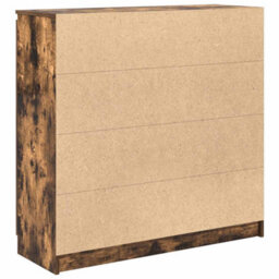 Berkfield Sideboard With Drawers Smoked Oak 100.5X35X98.5 Cm Engineered Wood - thumbnail 8