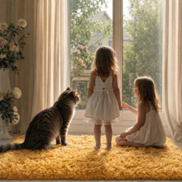 Oxford Homeware Shaggy Rug Anti-Slip Washable Soft Fluffy Living Room And Bedroom Rug (Ochre, 120X170Cm) - thumbnail 2