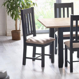 Oakham Grosvenor Elegant Dark Grey Dining Chairs - Set Of 2 - thumbnail 4