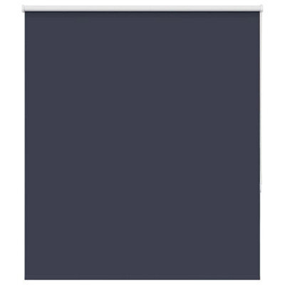 Berkfield Roller Blind Blackout Marine 140X175 Cm Fabric Width 136.6 Cm Polyester - image 1