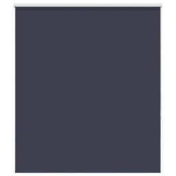 Berkfield Roller Blind Blackout Marine 140X175 Cm Fabric Width 136.6 Cm Polyester - thumbnail 1